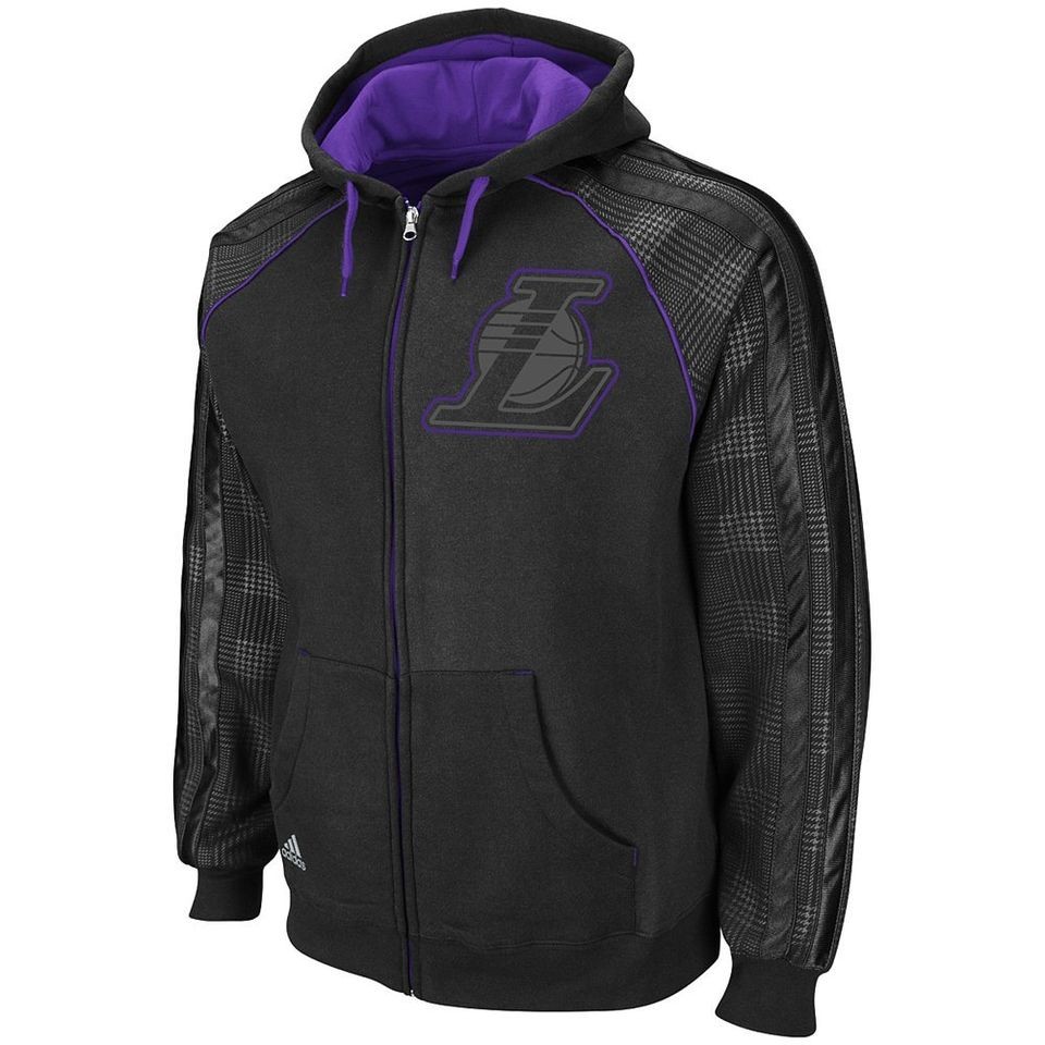 adidas NBA L.A. Lakers Limited Edition Rhythm Full Zip Hoody Purple 