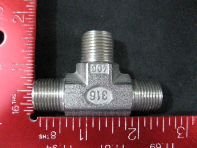 TOWER 320001410 MALE TEE FITTING SCRD 3/ NPT SS.316 HAM