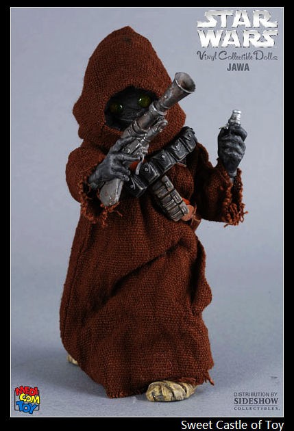 Medicom Toy & Sideshow Star Wars   Jawa Vinyl Collectible Dolls