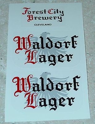 Metalcraft Waldorf Lager Stake Truck Stickers MC 025