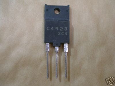 1PCS,NPN 2SC4923 / C4923 HORIZONTAL OUTPUT TRANSISTORS