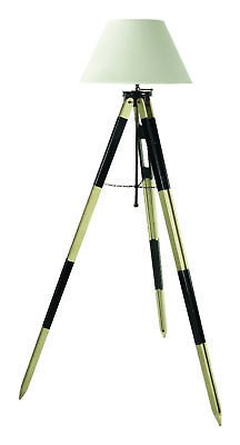 Black Surveyors Tripod Lamp 50 Nautical Home Accents Beach Bedroom