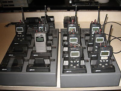 Com Lot 9 TWO Way Radio 7 P7100 & 6 battery 2 P5100 P7100p MA com 