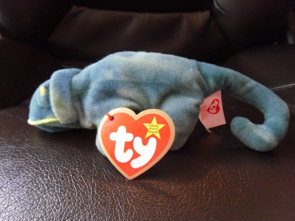 TY TEENIE BEANIE BABY IGGY IGUANA WITH TAG