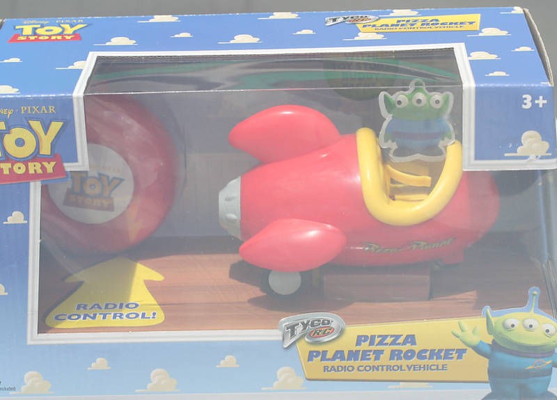 TOY STORY PIZZA PLANET ROCKET TYCO RC NEW