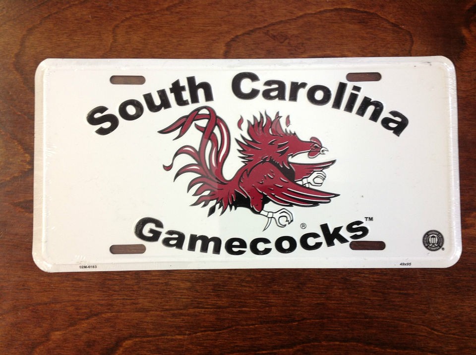 university of south carolina license plate