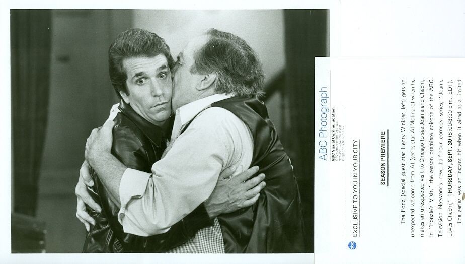 HENRY WINKLER AL MOLINARO JOANIE LOVES CHACHI ABC PHOTO