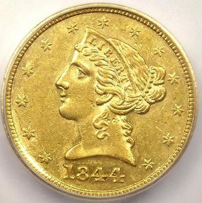   Liberty Gold Half Eagle $5   ICG MS60   RARE BU Uncirculated Coin