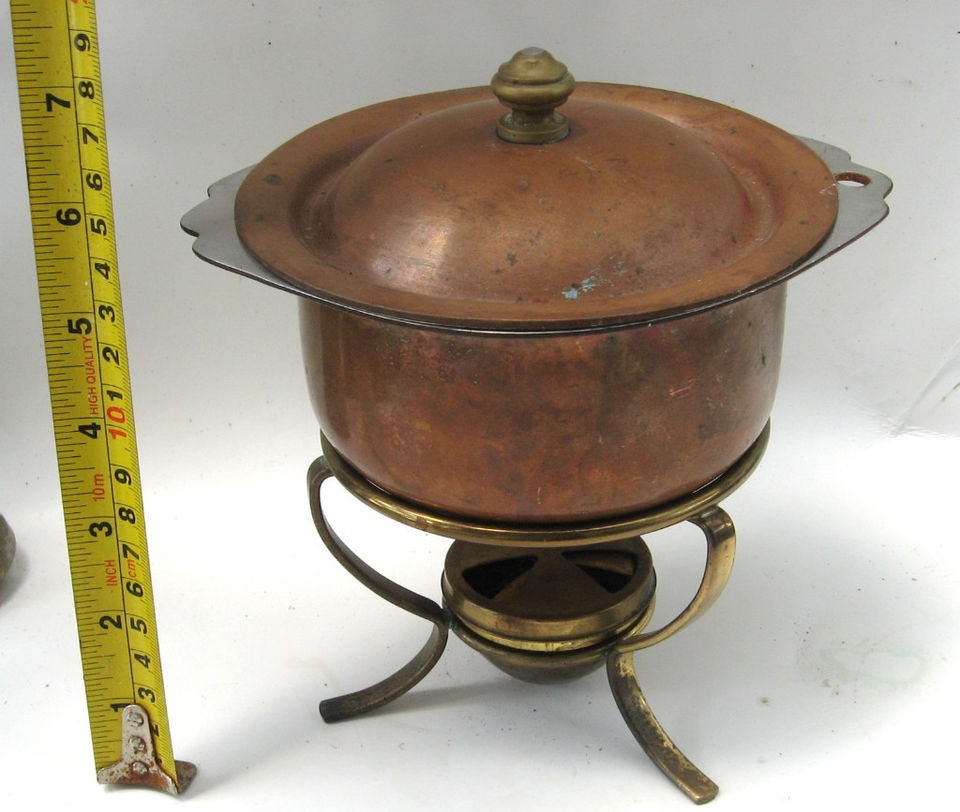 Legion Utensils Copper / Brass Food Warmer Scarvullo (O C)