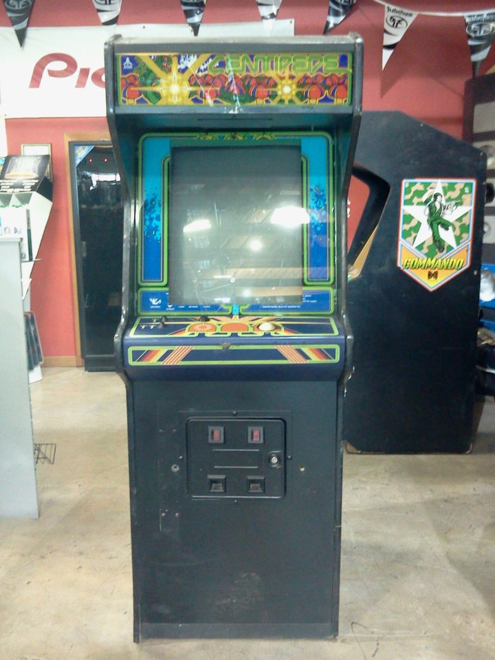 CENTIPEDE ARCADE STAND UP CABINET