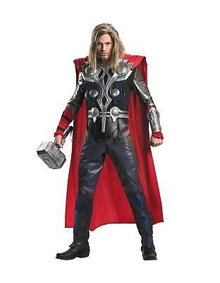 AVENGERS THOR ELITE COSTUME ADULT MENS PLUS 50 52 LICENSED 43698C