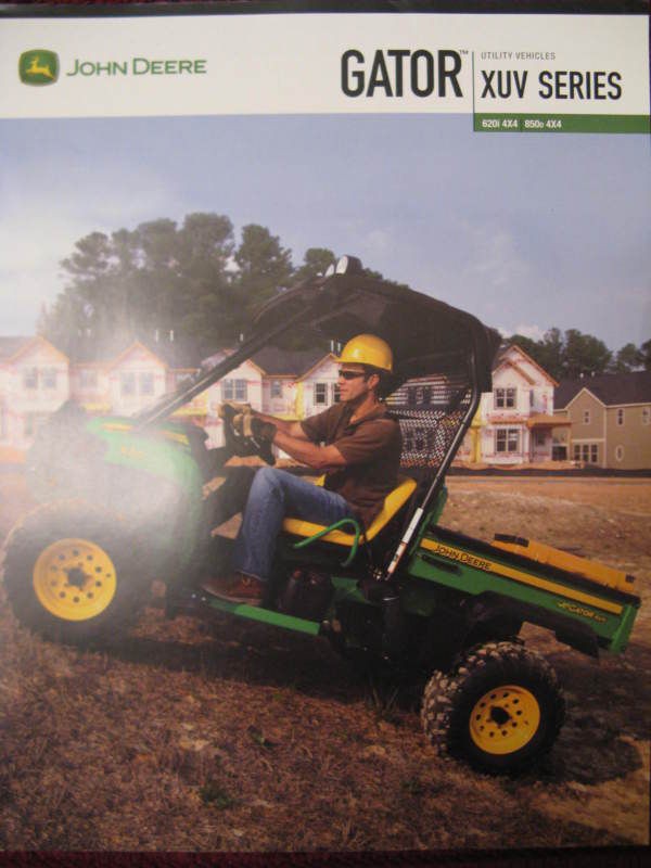 John Deere Gator XUV Utility Vehicle Sales Brochure