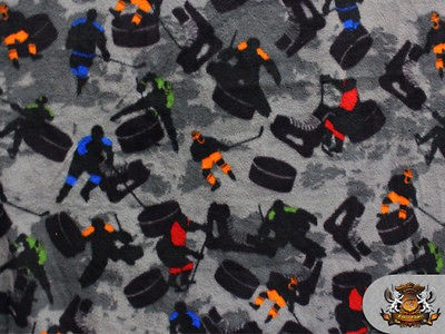 hockey fleece fabric in Fabric