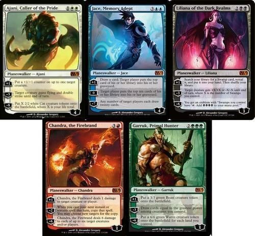 MTG Planeswalker Repack Jace, the Mind Sculptor Elspeth, Knight Errant 