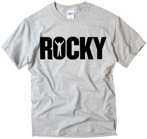 ROCKY BALBOA Logo movie film star hollywood t shirt