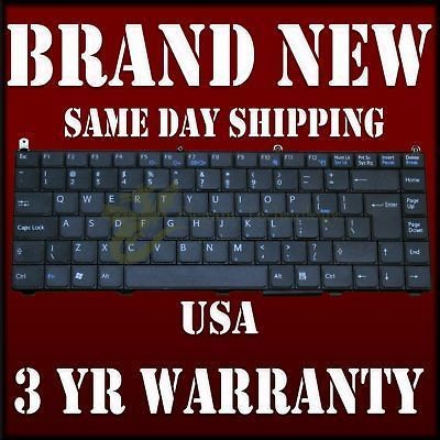 GENUINE SONY VAIO VGN FE550G BLACK US LAPTOP KEYBOARD