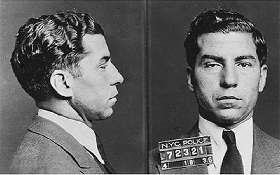 Charles Lucky Luciano NYPD Mugshot 1936