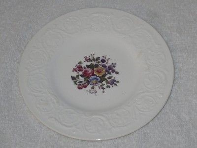Vintage Wedgwood Patrician Swansea Floral Bread & Butter Plate