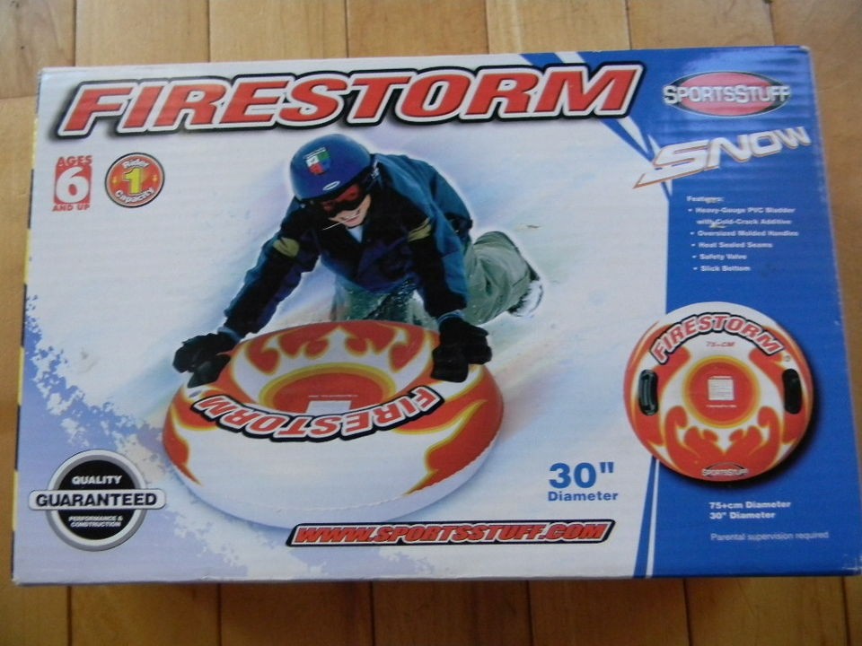 Inflatable Snow Tube by FIRESTORM / SPORTSTUFF NIB