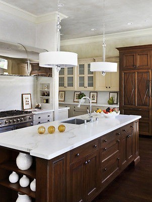 82 Custom Design Kitchen Island with smart trays, bookshelves/display 