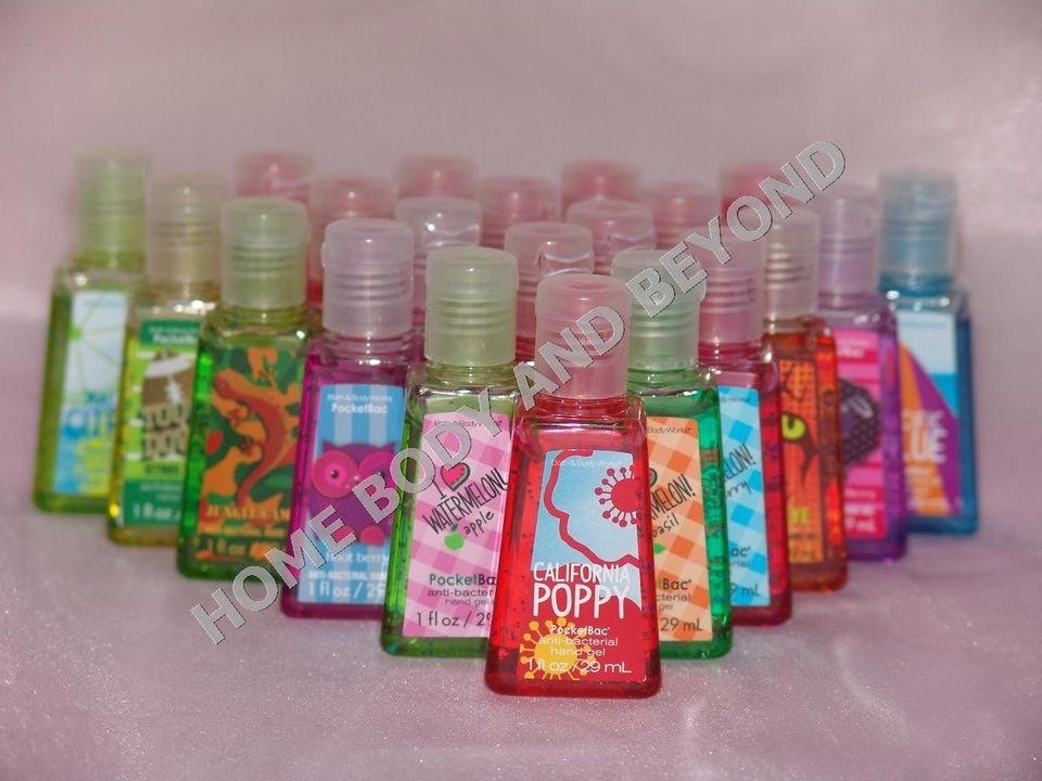 BATH & AND BODY WORKS Pocketbac Hand Gel You Choose Scent