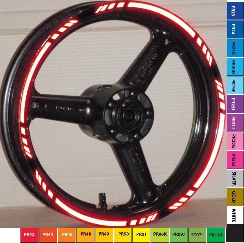 REFLECTIVE RIM STRIPE WHEEL DECAL TAPE YAMAHA FZ6 FZ1