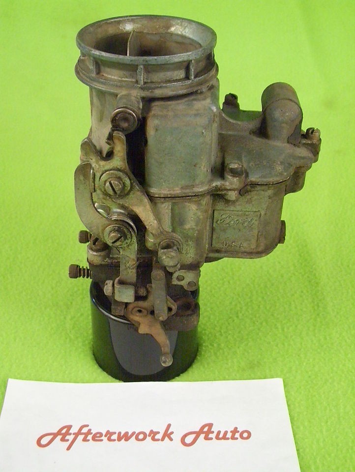   Ford 8BA 9510 Flathead V8 Carburetor for Restoration, 1949 51 Ford V8