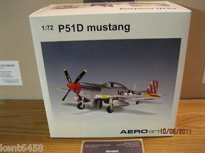 AUTOart AEROart 1/72 Capt. John Voll American Beauty P51D Mustang 