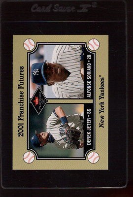 2001 FLEER PLATINUM #481 DEREK JETER MINT *589437