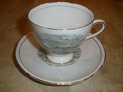 Gladstone Fine Bone China Collectors Cup Saucer Alberta