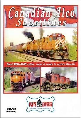 Canadian Alco Shortlines DVD NEW Cartier Quebec Gaspe Chaleur Ottawa 