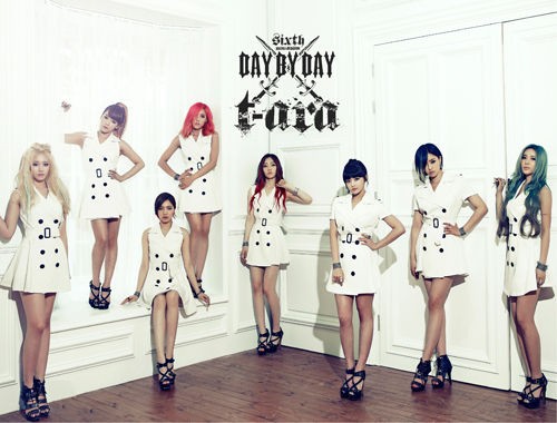 ARA (TIARA)   Day By Day (6th Mini Album) CD + Poster + Free Gift