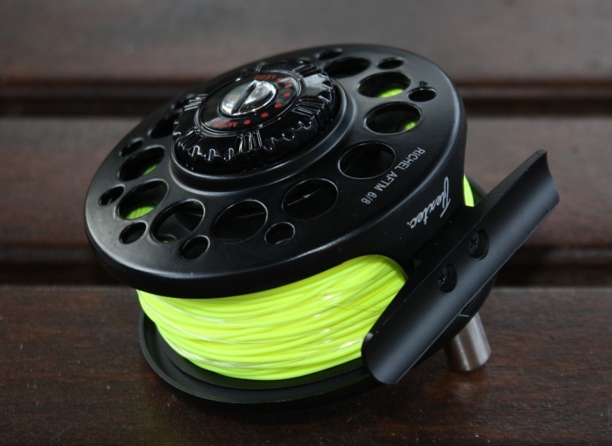 Flextec Richel Large Arbour Fly Reel, Line & Backing # 3 5 RRP £69 