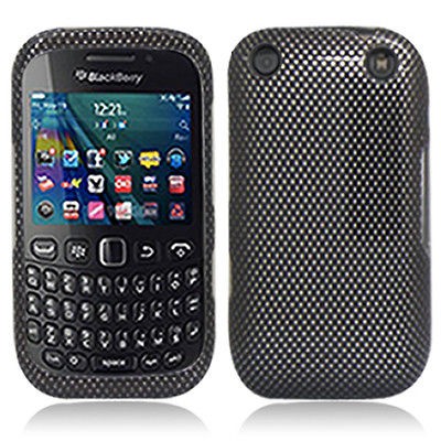 Smoke Argyle Hard Snap On Cover Case Protector BlackBerry Curve 9310 