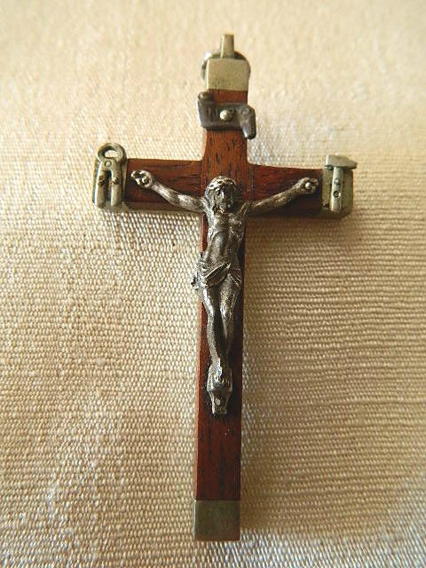   MONK PECTORAL CRUCIFIX W/ INSTRUMENT OF THE PASSION ARMA CHRISTI