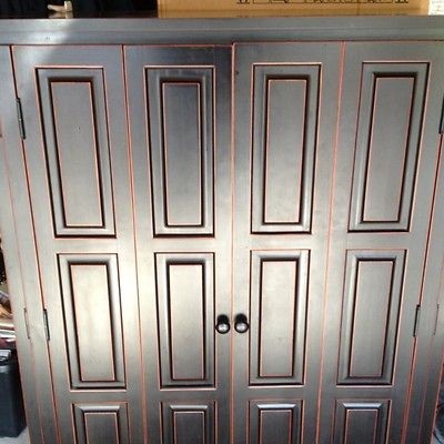 Pier 1 Imports Black Armoire