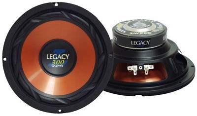 Legacy LWF8X 8 inch 300 Watt High Performance Car Subwoofer NEW