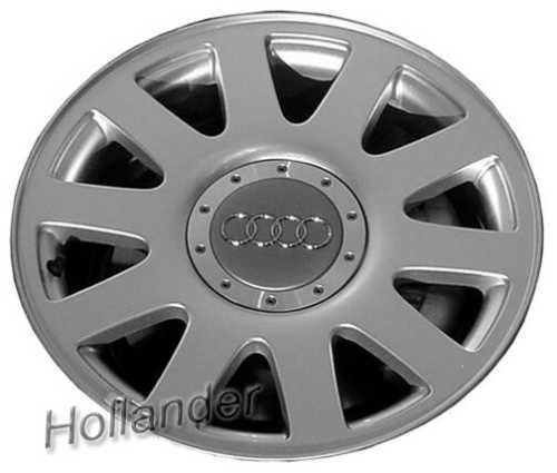 00 01 AUDI A4 WHEEL 16X6 ALLOY 10 SPOKE