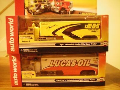   SEMI TRUCKS, WITH JEGS & LUCAS OIL TRAILERS RELEASE 5,AUTO WORLD
