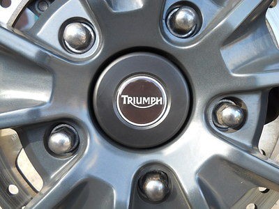 TRIUMPH TIGER EXPLORER   AXLE WHEEL SPINDLE BUNG PLUG CAP