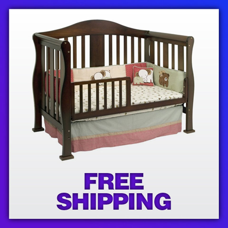 BRAND NEW DaVinci Parker 4 in 1 Convertible Crib with Toddler Rail 