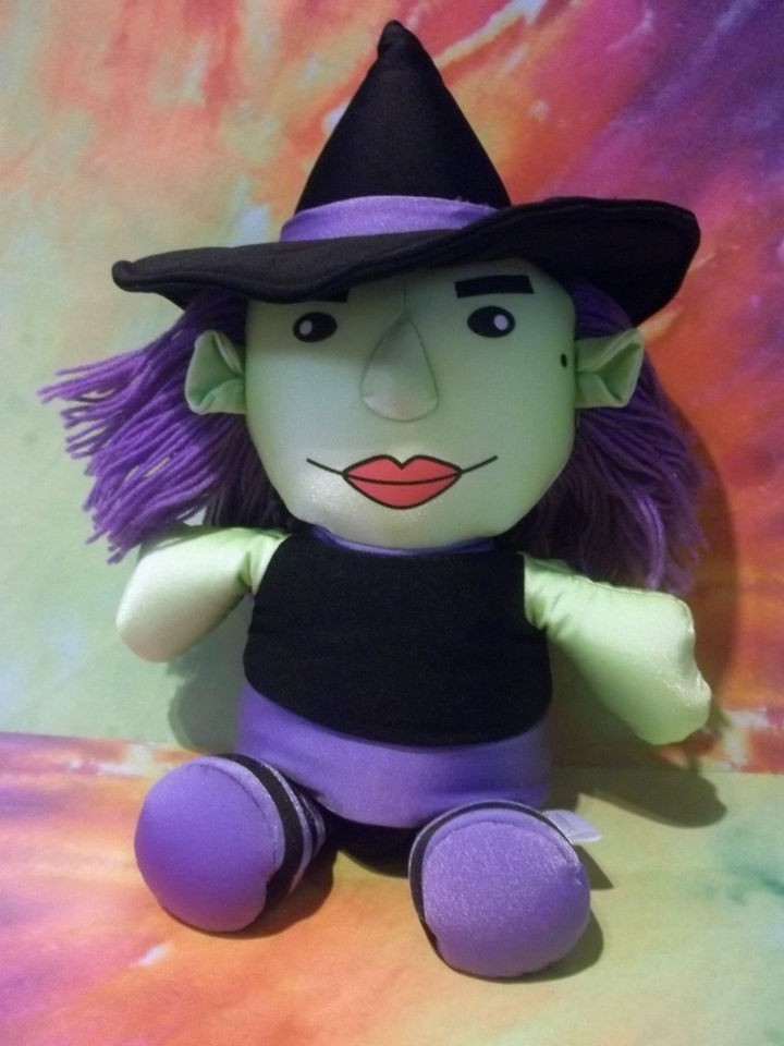 Cute Squeez Halloween WITCH Microbead Plush Cuddle Pillow Plush Toy 