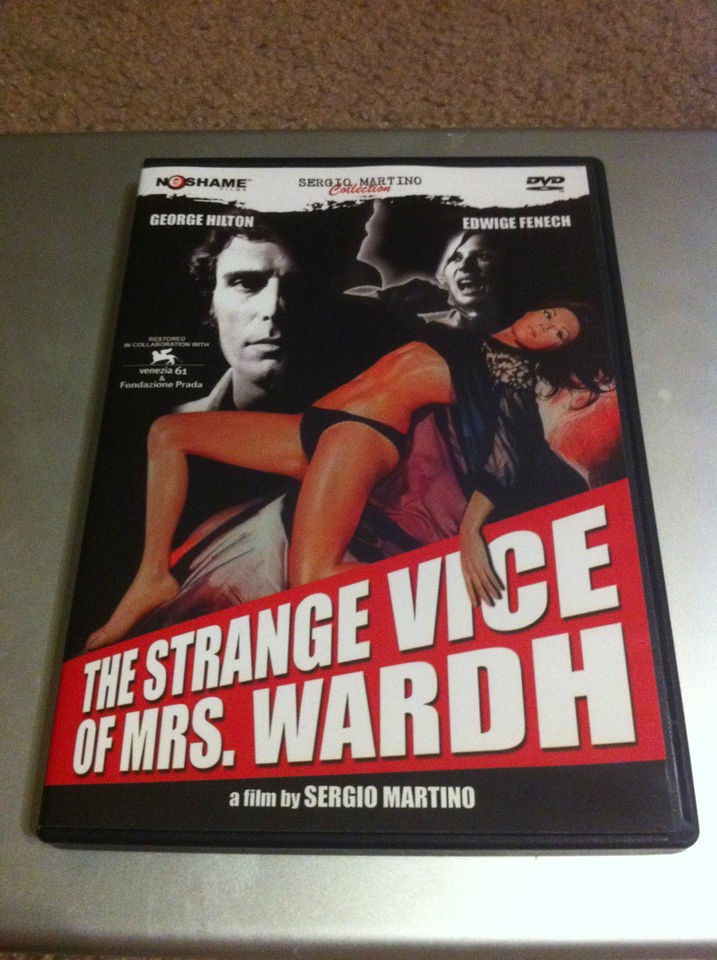 THE STRANGE VICE OF MRS WARDH DVD EDWIGE FENECH UNCUT VERSION