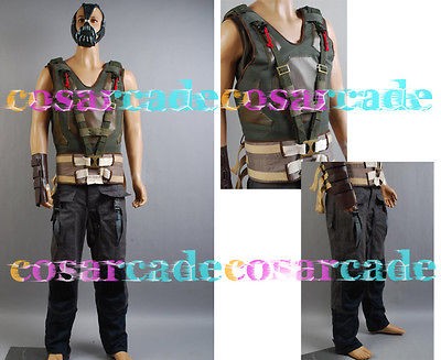 Batman The Dark Knight Rises Bane Costume Set   Vest, Pants, Mask 