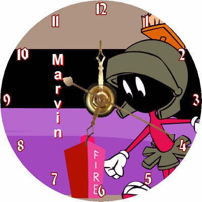 marvin the martian clock in Collectibles