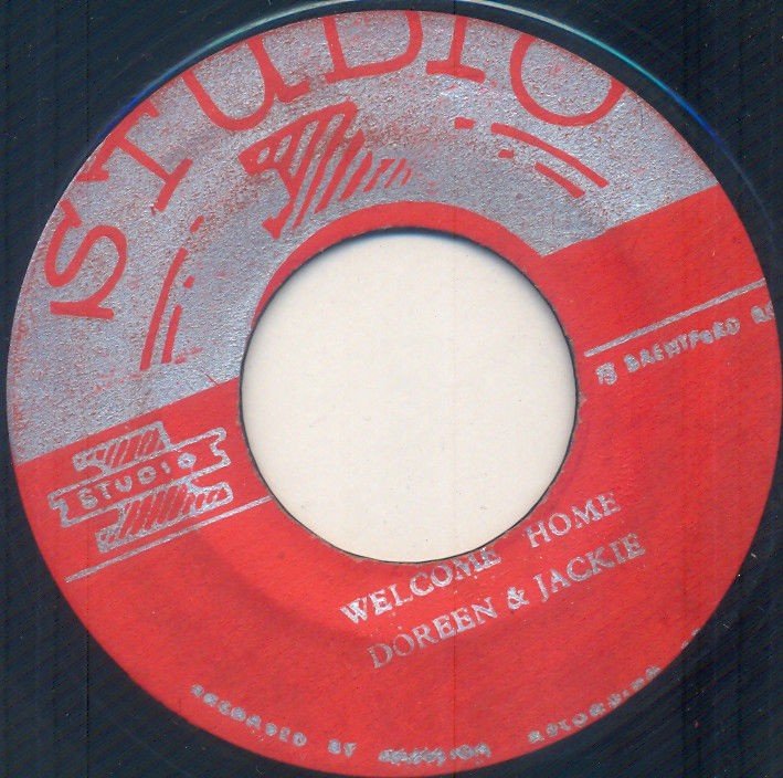 STUDIO 1 SKA 45 JACKIE & DOREEN WELCOME HOME/YOU AND I ♫