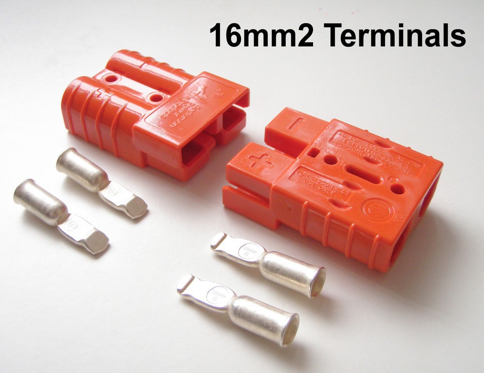   ANDERSON CONNECTOR 16mm CABLE TERMINALS RECOVERY TRUCK, WINCH, BOAT