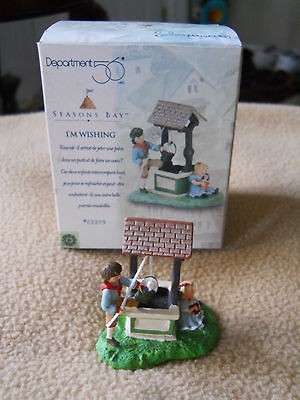 DEPARTMENT 56 SEASONS BAY ACCESSORY IM WISHING IN BOX