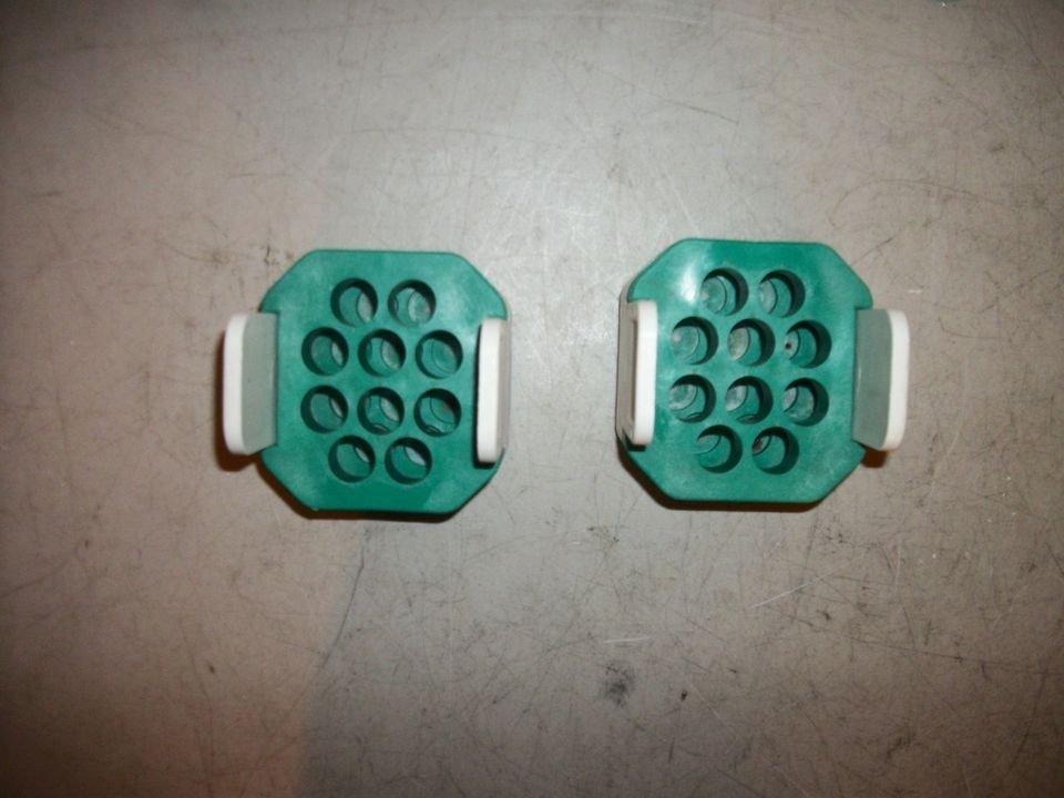Lot Of 2 Beckman TH 4 Rotor 10 Spot Adapters
