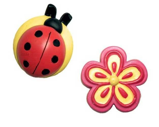 Ladybug Garden Drawer Pulls by Borders Unlimited